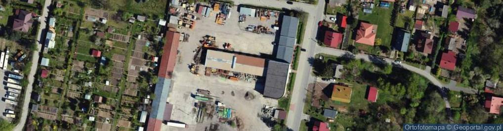 Zdjęcie satelitarne Mariusz Domański - Akwa Serwis