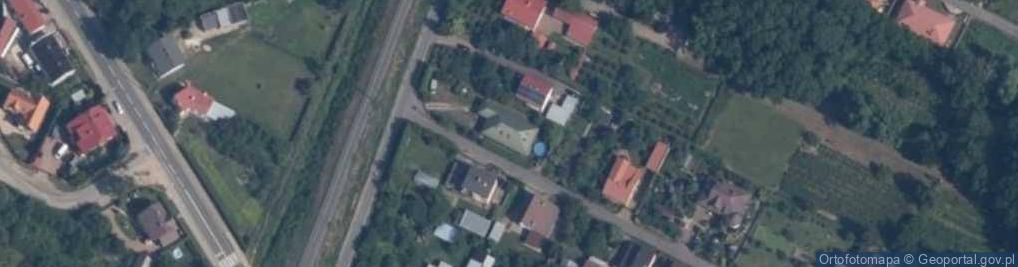 Zdjęcie satelitarne Mariusz Gierula Centrum Szkoleniowo - Rekreacyjne Kamuflaż