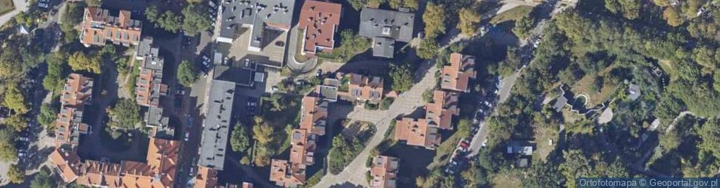 Zdjęcie satelitarne Mariusz Gumiński Renova Konserwacja zabytków