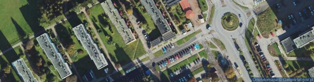 Zdjęcie satelitarne Mariusz Jadczak Przedsiębiorstwo Wielobranżowe Partner