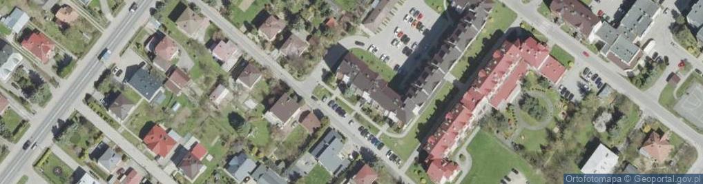 Zdjęcie satelitarne Mariusz Janek Firma Usługowa Arkada