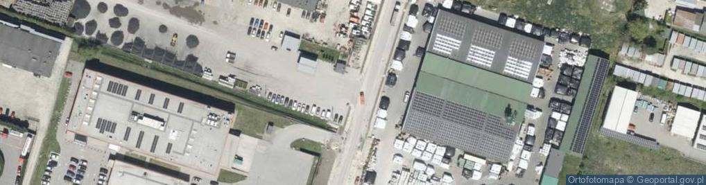 Zdjęcie satelitarne Mariusz Malec Zakład Mechaniki Pojazdowej Blacharstwo i Lakiernictwo