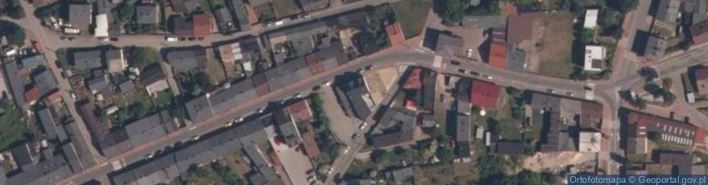 Zdjęcie satelitarne Mariusz Pląskowski Zakład Produkcyjno - Handlowo - Usługowy Jedwabtex
