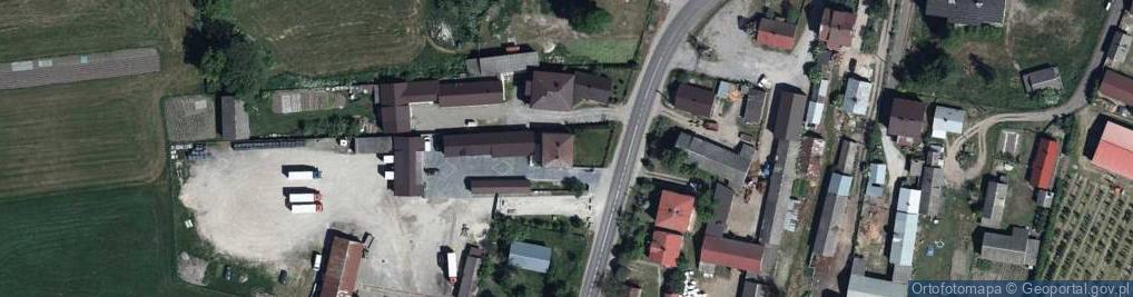 Zdjęcie satelitarne Mariusz Siwiec Firma Transportowo Usługowa Szymex