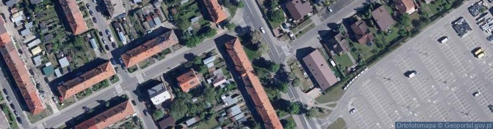 Zdjęcie satelitarne Mariusz Szymański Przedsiębiorstwo Handlowo Usługowe Eko-Mar