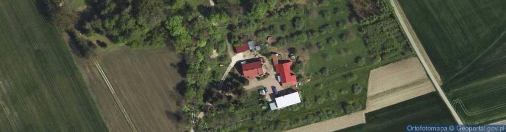 Zdjęcie satelitarne Mariusz Wajda Zakład Instalacyjny Wod-Kan Co i Gaz