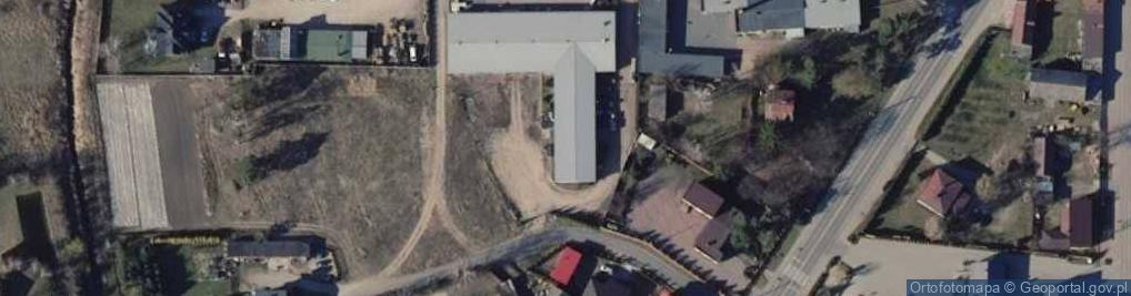 Zdjęcie satelitarne Market Budowlano-Metalowo-Ogrodniczy Tęcza Krzysztof Wilmański