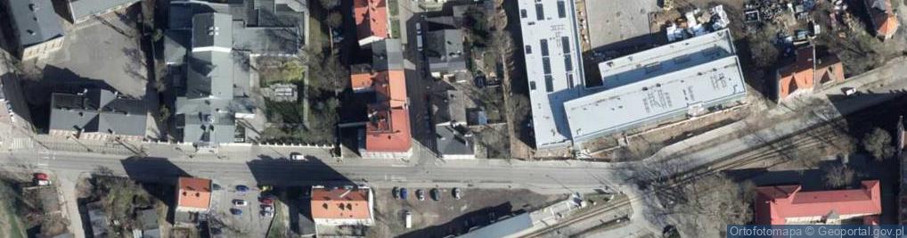 Zdjęcie satelitarne Market Wod Kan Co w Likwidacji