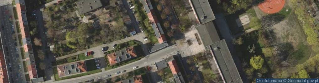 Zdjęcie satelitarne Marketing i Handel Młotkowska