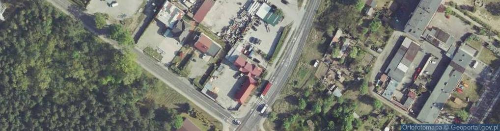 Zdjęcie satelitarne Marta Mikołajewska Przedsiėbiorstwo Handlowo Usługowe Lechbud