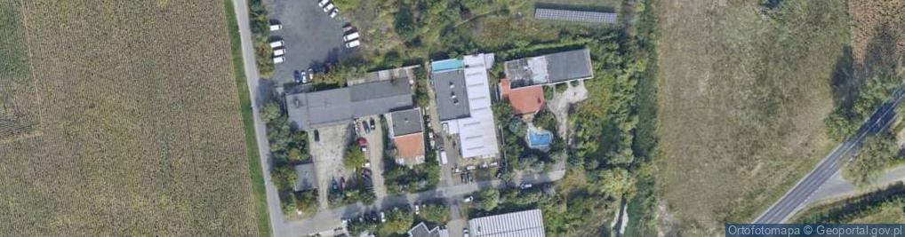 Zdjęcie satelitarne Marzanna Domińska Zakład Galwanizacyjny Galwana