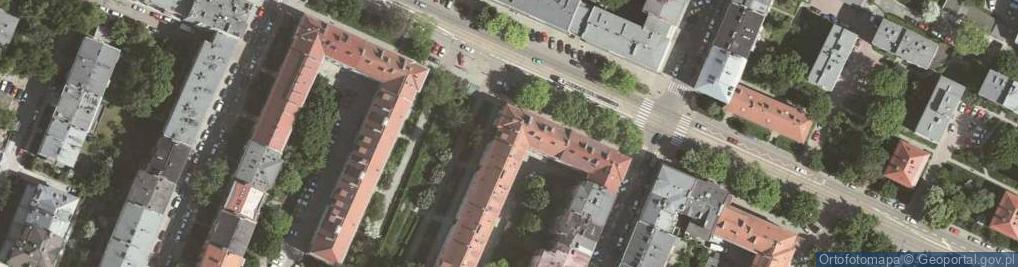 Zdjęcie satelitarne Marzanna Radziszewska Biuro Projektów M-Studio