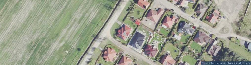 Zdjęcie satelitarne Marzena Jaróżek Przedsiębiorstwo Produkcyjno-Handlowo Usługowe