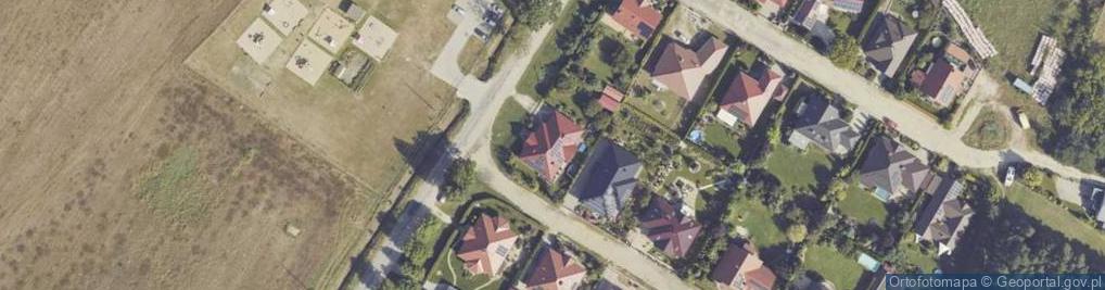 Zdjęcie satelitarne Marzena Jaróżek Przedsiębiorstwo Produkcyjno-Handlowo Usługowe