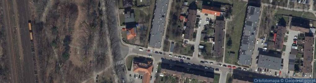 Zdjęcie satelitarne Marzena Młynek Firma Handlowa Dina