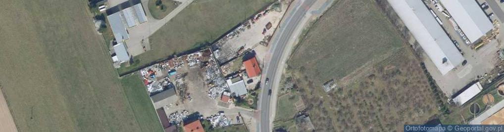 Zdjęcie satelitarne Marzena Tarnowska Handel Obwoźny Artykułami Przemysłowymi i Spożywczymi