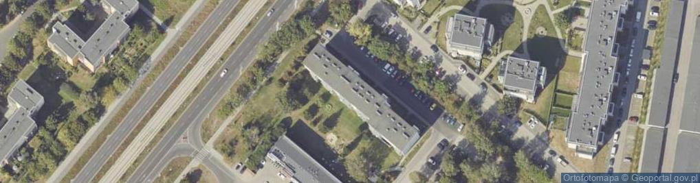 Zdjęcie satelitarne Maszynowe Tynki - Gorzów