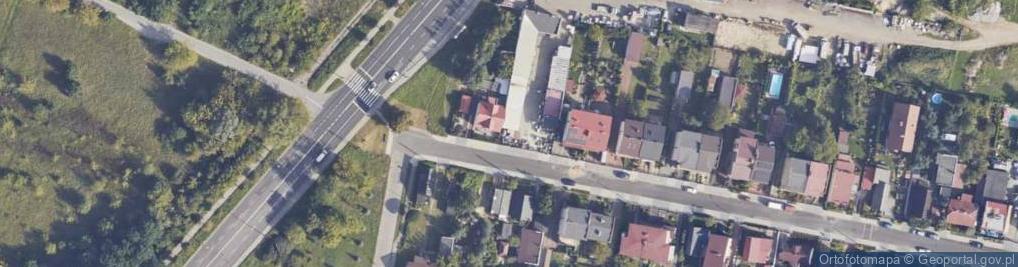 Zdjęcie satelitarne Mat Bud Skład Materiałów Budowlanych i Przemysłowych Miller Elżbieta Miller Paweł Miller Grzegorz