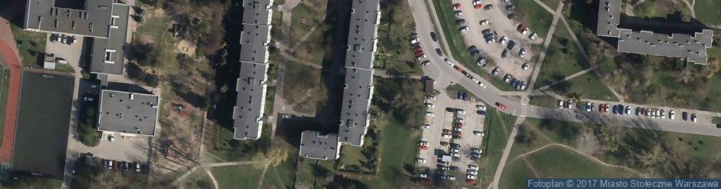 Zdjęcie satelitarne Mataram Techniki Wspomagania Systemów Magazynowych Mataram Kamila