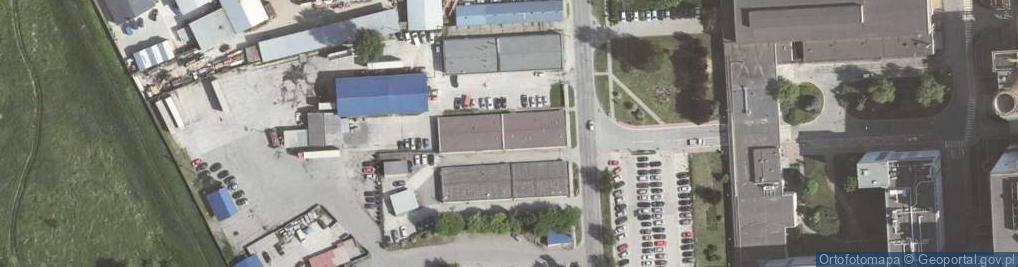 Zdjęcie satelitarne MATECH - sklep drogowy