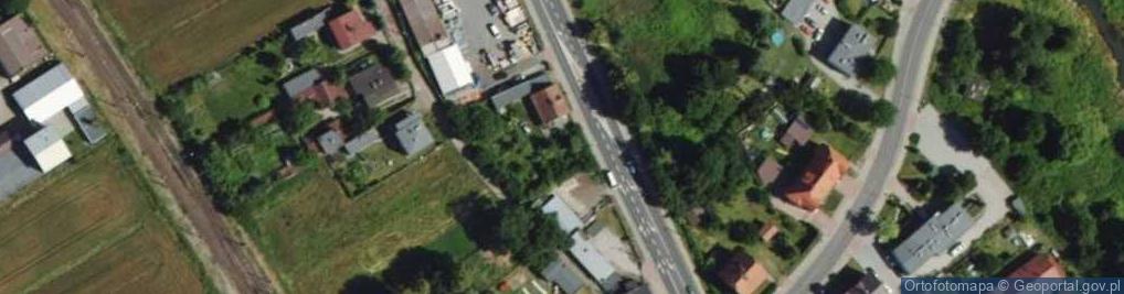 Zdjęcie satelitarne Materiały Budowlane Cezar