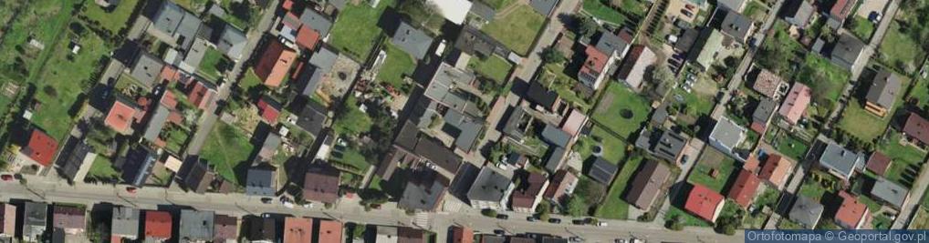 Zdjęcie satelitarne Materiały Budowlane Hurt-Detal Mariusz Gawenda