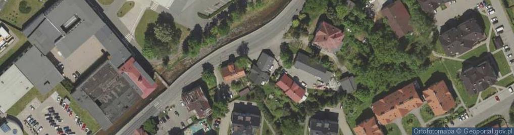 Zdjęcie satelitarne Materiały Budowlane Kamieniecki Łukasz Kamieniecki