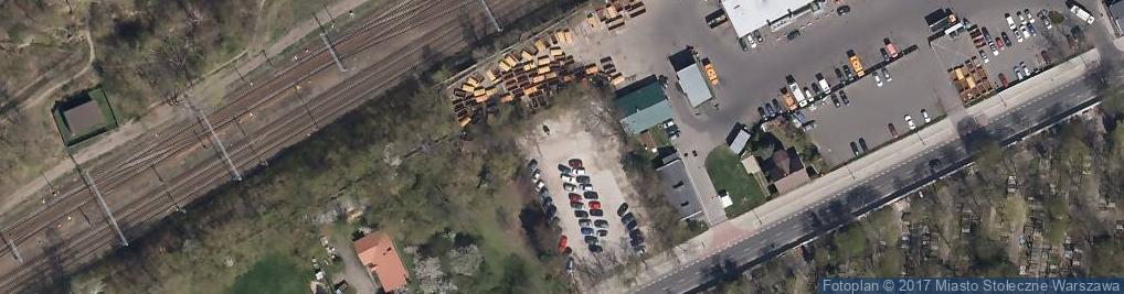 Zdjęcie satelitarne Materiały Budowlane