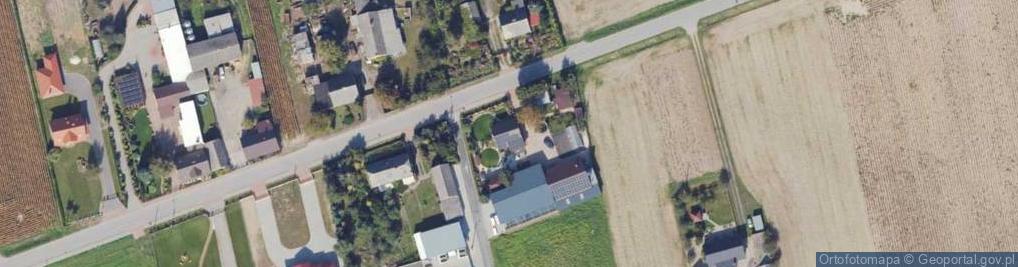 Zdjęcie satelitarne Mateusz Derkowski Przedsiębiorstwo Wielobranżowe Mateo