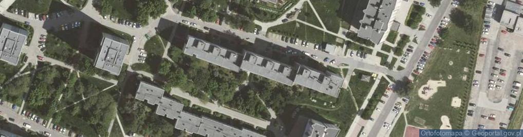 Zdjęcie satelitarne Mateusz Gumuła Przedsiębiorstwo Handlowo-Usługowe Gumiś