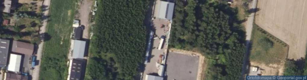 Zdjęcie satelitarne Mateusz Łuczaj Dach Łuczaj M R M Łuczaj