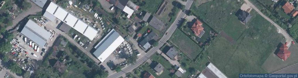 Zdjęcie satelitarne Mateusz Wiśniewski Serwis Maszyn i Urządzeń do Produkcji