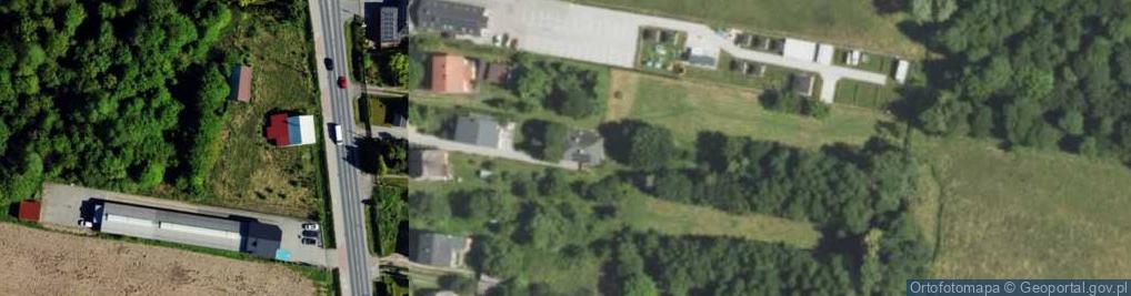 Zdjęcie satelitarne Matusiak Bartłomiej Firma Handlowo-Usługowa Foresta