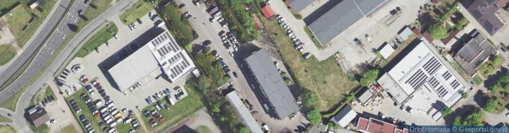 Zdjęcie satelitarne Max Hurtownia Artyk Przemysłowych i Spożywczych Import Export