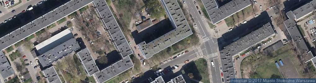 Zdjęcie satelitarne Mazowiecka Akcja Właścicieli Lokali