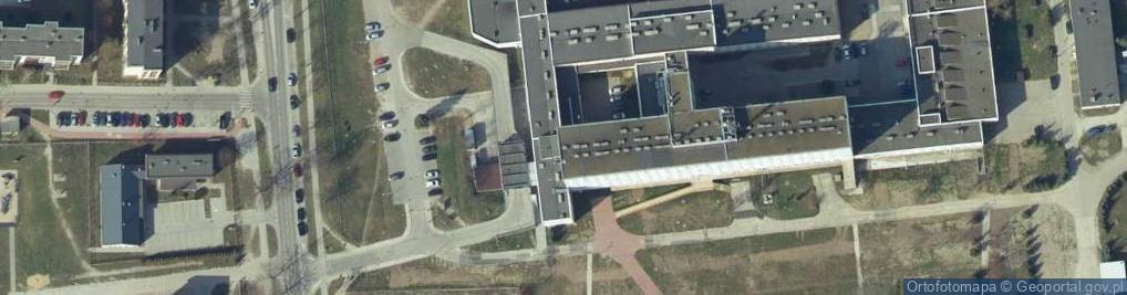 Zdjęcie satelitarne Mazowiecki Szpital Wojewódzki w Ciechanowie