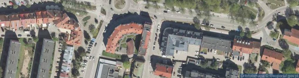 Zdjęcie satelitarne Mazurskie Biuro Geodezji w Giżycku [ w Likwidacji