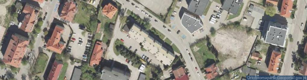 Zdjęcie satelitarne Mazurskie Centrum Myśliwskie