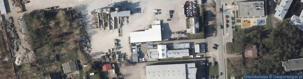 Zdjęcie satelitarne MBT Sp. z o.o.