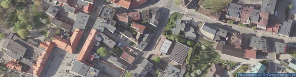 Zdjęcie satelitarne Meble-Tapicerstwo Kazimierz Sornek Mikołów ul.św.Wojciecha 4