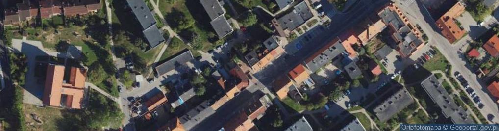 Zdjęcie satelitarne Mechanika Maszyn w Olecku