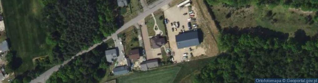 Zdjęcie satelitarne Mechanika Pojazdowa Adam Flakus