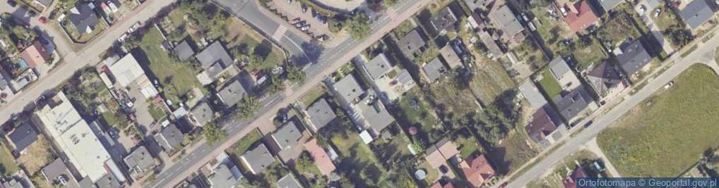 Zdjęcie satelitarne Mechanika Pojazdowa Arkadiusz Brychcy
