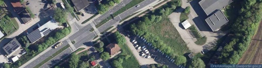 Zdjęcie satelitarne Mechanika Pojazdowa Blacharstwo Lakiernictwo Auto Pomoc