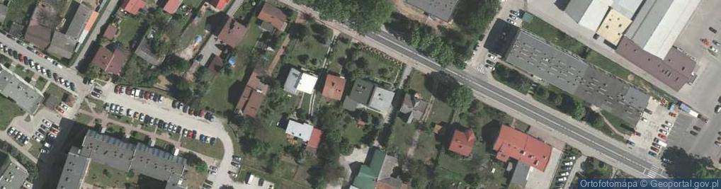 Zdjęcie satelitarne Mechanika Pojazdowa Krystyna Szczęch