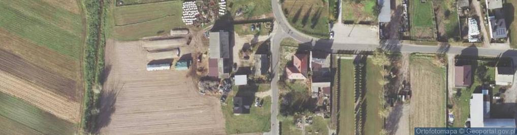 Zdjęcie satelitarne Mechanika Pojazdowa Krzysztof Pawlak