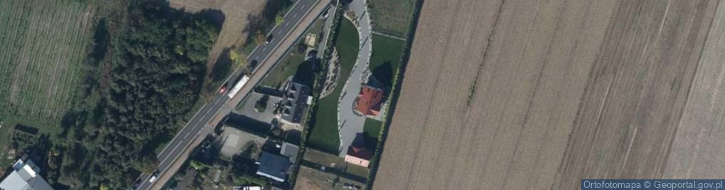 Zdjęcie satelitarne Mechanika Pojazdowa Łukasz Hajder