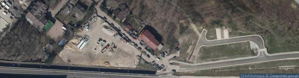 Zdjęcie satelitarne Mechanika Pojazdowa Matynia D Pietruszka M Fidos M