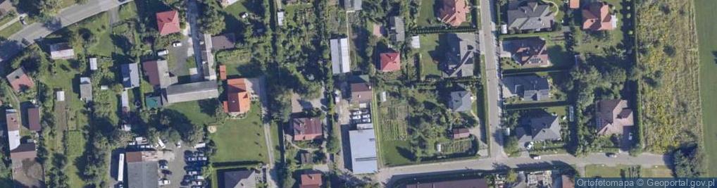 Zdjęcie satelitarne Mechanika Pojazdowa Piotr Kulas