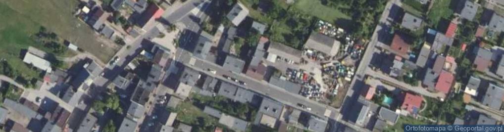 Zdjęcie satelitarne Mechanika Pojazdowa Pomoc Drogowa Andrzej Dębicki